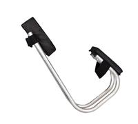 Generisch Sgabello per ginocchia da giardino, regolabile | panca pieghevole ad alte prestazioni con imbottitura morbida, set multiposizione per piante, diserbo e lavori all'aperto (nero)