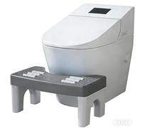 Generisch Sgabello WC per adulti, pieghevole, per WC con ruote massaggianti, per un sano, per gonfiore, costipazione, sindrome dell'intestino irritabile