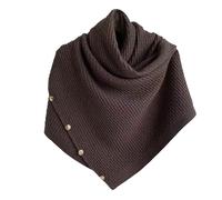Generisch Shawl for Autumn and Winter Paired with high End Cover Up Fashionable Autumn Jacket Women's Camisole Loops, caffè, A