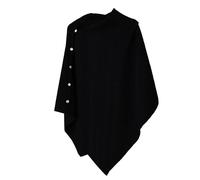 Generisch Shawl for Autumn and Winter Paired with high End Cover Up Fashionable Autumn Jacket Women's Camisole Loops, Nero , A