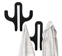 Generisch Shower Door Towel Hook - 2 ganci sopra la porta, organizer per appartamento, bagno, camera da letto, doccia quotidiana, soggiorno