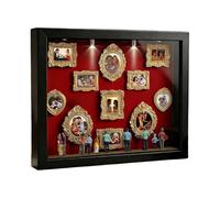 Generisch Silhouette Box, kit per cornici Shadow Box con , vetrina in memoria con luce, per decorazione da tavolo, San , matrimonio, compleanno, anniversario, decorazione per la casa