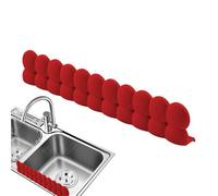 Generisch Silicone Sink Splash Guard | Reusable Suction Cup Splatter Protection | Kitchen Splash Guard for Sink | Protector Shield Bathroom Edge Restaurant Bar