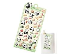 Generisch Simpatici adesivi 3D - Etichette decorative in rilievo per scrapbooking, diario, fai da te, per smartphone, quaderno, compleanno, aula, scuola, negozi, insegnanti, regalo creativo