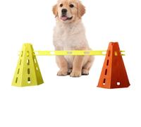 Generisch Slalom Hütchen - Piccoli Ostacoli Sportivi, per Allenamento di Calcio, per Interni, Esterni, Giardino, Bambini, Adulti, Cani