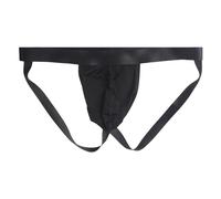 Generisch Slip da uomo Sissy Lingerie Tanga Borsa trasparente Trunk Intimo Trasparente Traspirante String Erotico Slip Sportivi Slip Morbidi Slip Sottili, Nero , XL