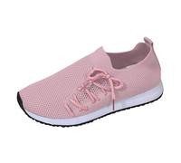 Generisch Slip On Sneaker da donna, traspiranti, leggere, comode, da ginnastica, da tennis, fitness, jogging, per il tempo libero, a rete, antiscivolo, Vedi immagine, 37