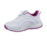Generisch Sneaker da donna, leggere e comode, antiscivolo, scarpe da corsa ortopediche, ergonomiche, per alleviare il dolore, assorbimento degli urti, scarpe da ginnastica traspiranti, scarpe basse