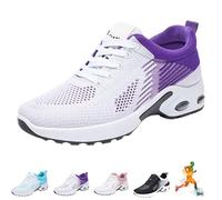 Generisch Sneaker da donna ortopediche, scarpe da corsa, traspiranti, da jogging, leggere, per il tempo libero, Lilla, 44 EU