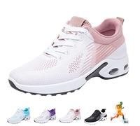 Generisch Sneaker da donna ortopediche, scarpe da corsa, traspiranti, da jogging, leggere, per il tempo libero, Colore: rosa., 43 EU