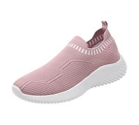Generisch Sneaker da donna scarpe da corsa tutte le stagioni, punta rotonda, apertura profonda, scarpe stringate, sneakers casual, scarpe a rete traspiranti, scarpe da trekking fitness con supporto