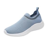 Generisch Sneaker da donna scarpe da corsa tutte le stagioni, punta rotonda, apertura profonda, scarpe stringate, sneakers casual, scarpe a rete traspiranti, scarpe da trekking fitness con supporto