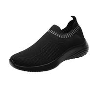 Generisch Sneaker da donna scarpe da corsa tutte le stagioni, punta rotonda, apertura profonda, scarpe stringate, sneakers casual, scarpe a rete traspiranti, scarpe da trekking fitness con supporto