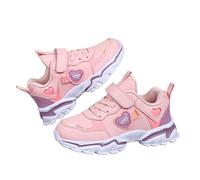 Generisch Sneaker da ragazza per bambini attivi, design luminoso, comode scarpe sportive antiscivolo per tutti i giorni, tempo libero, scuola, avventura all'aperto, materiali traspiranti resistenti
