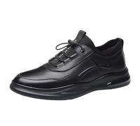 Generisch Sneaker da uomo, scarpe da corsa sportive, traspiranti, per primavera, commercio esterno, per il tempo libero, scarpe estive, leggere, Nero , 38.5 EU