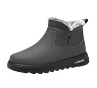 Generisch Sneaker da uomo, scarpe sportive invernali, per attività all'aperto, antiscivolo, supporto per l'arco del piede, scarpe ortopediche, piatte unisex, zero-drop, scarpe da neve ergonomiche