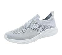 Generisch Sneaker da uomo, slip on scarpe sportive, senza scarpe, lacci, scarpe sportive, scarpe da corsa, leggere, traspiranti, antiscivolo, per sport, tempo libero, fitness, jogging, camminata