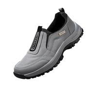 Generisch Sneaker da uomo taglie grandi scarpe sportive da uomo senza lacci scarpe outdoor slip on scarpe da camminata antiscivolo scarpe per il tempo libero sportive scarpe da ginnastica larghe