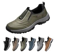 Generisch Sneaker e scarpe sportive per uomo, scarpe da corsa extra large, senza lacci, per attività all'aperto, fitness, scarpe da corsa su strada, traspiranti, con suola in gomma antiscivolo, Ag