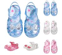 Generisch Sneaker estive per bambine, Jell-O, con suola morbida, con fascia per la testa, flessibile, antiscivolo, leggera, confortevole, per tutti i giorni, tempo libero, attività all'aperto, Blu 2