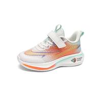 Generisch Sneakers leggere in rete per ragazze come scarpe da corsa traspiranti, comode per il tempo libero, scarpe sportive da trekking, Colore: arancione., 36 EU