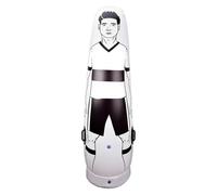 Generisch Soccer Training Defender - Inflatable Practice, Portable Heavy Duty Blocker, Stable Base Training Aid, Quick Inflate System | Skill Improvement System Field Use for Adults Kids Beginners