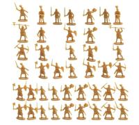 Generisch Soldati giocattolo per personaggi, statue in miniatura antiche, set da gioco per progetti educativi, giochi di ruolo per ragazze
