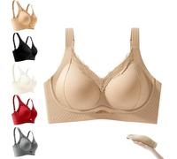 Generisch Sonashape - Reggiseno Lifting senza cuciture per tutti i giorni, Mixicharm Reggiseni per anziani Willingjam Reggiseno push-up senza ferretto con funzione di supporto, color carne, L