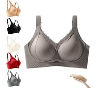 Generisch Sonashape - Reggiseno Lifting senza cuciture per tutti i giorni, Mixicharm Reggiseni per anziani Willingjam Reggiseno push-up senza ferretto con funzione di supporto, grigio., 3XL