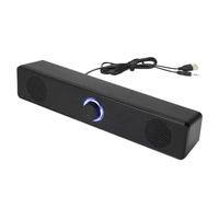 Generisch Soundbar wireless con bassi bassi per TV e desktop | Design compatto per dialoghi chiari, funzione AUX e streaming senza sforzo di playlist musicali