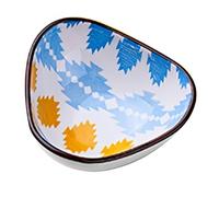 Generisch Soy Sauce Bowls, Seasoning Dishes Set, Bohemia Ceramic Plates, Elegant Appetizer, Strong Kitchen Tableware, for Sushi Bbq Home Celebrations Wedding Use, 3,86 x 3,86 x 1,18 pollici