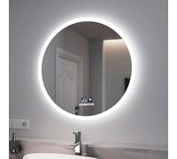 Generisch Specchio da bagno illuminato, specchio da trucco a LED, dimmerabile, vetro di sicurezza di alta qualità con funzione di memoria