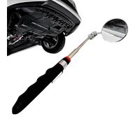 Generisch Specchio telescopico per auto, strumento di riparazione auto illuminato a LED con testa girevole | specchio di ricerca telescopico - per SUV berlina, camper, minivan, pickup casa