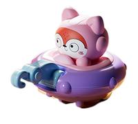 Generisch Spingere E Los Auto | Veicoli di apprendimento degli animali | Cartone animato capacità motorie camion giocattolo - Per le ragazze viaggio camera dei bambini prescolare compleanno festa