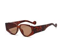Generisch Square Hip-hop Sunglasses for Men and Women Outdoor Sun Shading Beach Decoration (Colore: A, Taglia: Medium), a, m