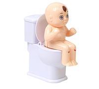 Generisch Squirt Wee Pee Boy Giocattolo - Prank Pipì Boy Squirter - Spruzzare che si siede sul bagno per adulti, bambini, ragazze