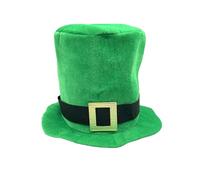 Generisch St Patrick's Day Costume da donna Irish Beard St Green Hat - Set di collane per le vacanze, Taglia unica, terilene