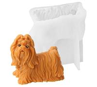 Generisch Stampi in resina per cani - Forma 3D - Design sostenibile | Shih Tzu Fondant per la decorazione di torte con struttura flessibile per ospiti epossidici di cioccolato o creativi, tradizionali