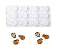 Generisch Stampi stabili per lettere d'amore in silicone, 12 anelli, B