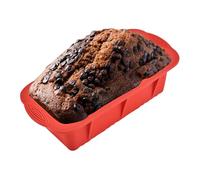 Generisch Stampo in silicone per pane | stampo per pane | stampo per torte in silicone non strato | stampo rettangolare | fornitura | stampo in silicone per brownie, pane mais, cheesecake