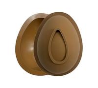 Generisch Stampo per pasqua in silicone - 18,2 x 14,5 cm, senza BPA e per cioccolatini antiaderenti, per cupcake, budini, sapone, cubetti di ghiaccio, decorazioni per torte