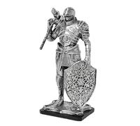 Generisch Statua desktop - Scultura di cavaliere in resina desktop | Resistente à à gua E Ao Ferrugdecocoro Creativo Per Casa In Tavolo, Entrata, Balcone, Camera da letto, Bagno, Giardino E Soggiorno