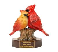 Generisch Statua di San Valentino Birds - Wedding Decor Figurine for Romantic Display | Materiale in resina con design dettagliato, elegante ornamento per casa, ufficio, festa di compleanno