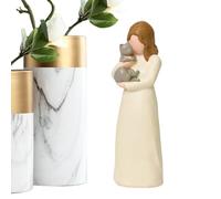 Generisch Statuetta dell'amicizia, per camera da letto, studio, cameretta dei bambini, comodino, esposizioni,