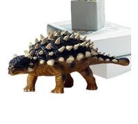 Generisch Statuetta realistica di dinosauro, statuetta decorativa per scrivania, piccola decorazione da tavolo per bambini e ragazze