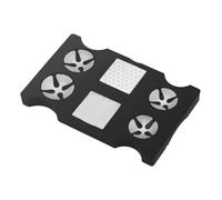 Generisch Stecca Tip Sander File Shaper | 9 x 5,5 x 1 cm | Set di Riparazione Stecche da Biliardo | per Principianti, Allenamento a casa e Giocatori di tornei (ABS + Acciaio Inossidabile)