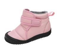 Generisch Stivaletti con suola piatta, morbidi e caldi, per l'inverno, alla moda, in cotone, per le principesse, Colore: rosa., 27.5 EU