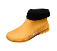 Generisch Stivali da donna con tacco a blocco, stile retrò, da cavaliere occidentale, eleganti chelsea, medi, per il tempo libero, classici, per l'autunno e l'inverno, marrone, 40 EU