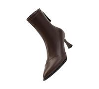 Generisch Stivali da donna con tacco laccato, al ginocchio, con tacchi alti, in pelle, eleganti a punta, alla caviglia, per le mezze stagioni, da donna