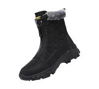 Generisch Stivali da neve da uomo, invernali, da uomo, caldi, con chiusura lampo, scarpe da neve, scarpe da neve, scarpe invernali, protezione contro i piedi, per il fitness e per il tempo libero